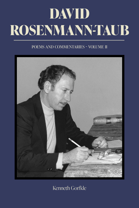 Cover image for book David Rosenmann-Taub: Poems and Commentaries