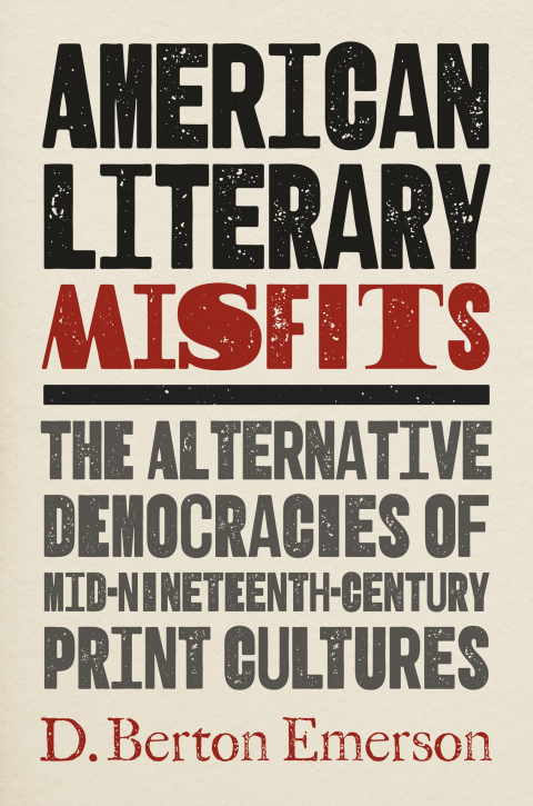 Cover image for book American Literary Misfits