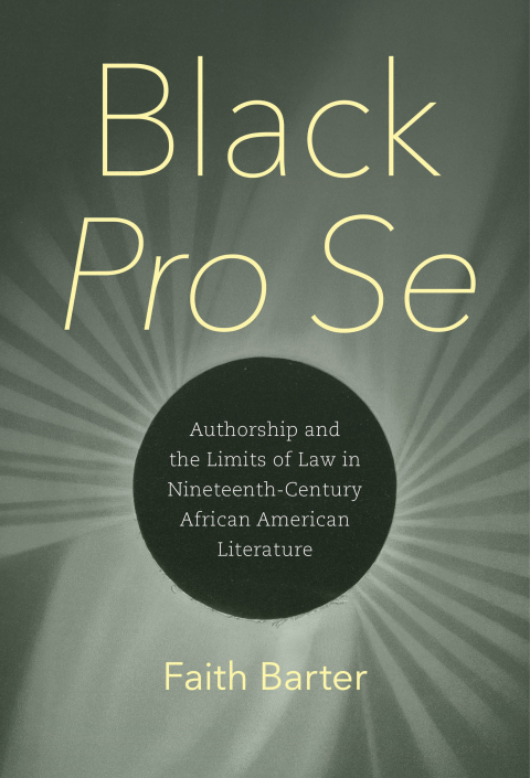 Cover image for book Black Pro Se