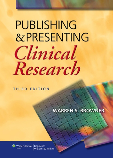Cover image for book Publishing and Presenting Clinical Research