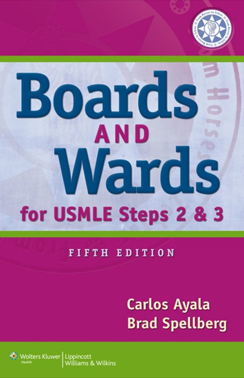 Cover image for book Boards & Wards for USMLE Steps 2 & 3