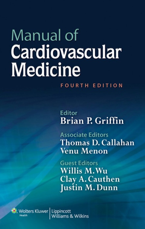 Cover image for book Manual of Cardiovascular Medicine