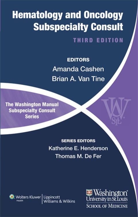 Cover image for book The Washington Manual of Hematology and Oncology Subspecialty Consult