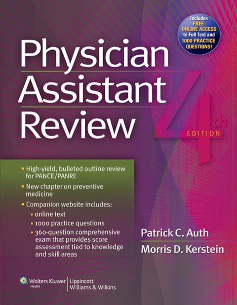 Cover image for book Physician Assistant Review