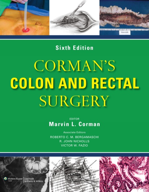 Cover image for book Corman's Colon and Rectal Surgery