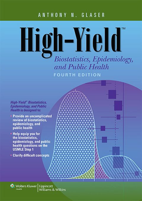 Cover image for book High-Yield Biostatistics, Epidemiology, and Public Health