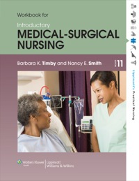 Cover image: Workbook for Introductory Medical-Surgical Nursing 11th edition 9781451187229