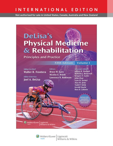 Cover image for book DeLisa's Physical Medicine and Rehabilitation