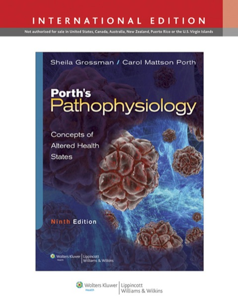 Cover image for book Porth's Pathophysiology: Concepts of Altered Health States