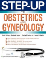 “Step-Up to Obstetrics and Gynecology” (9781469884011)