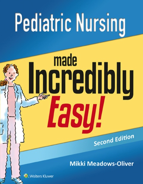 Cover image for book Pediatric Nursing Made Incredibly Easy
