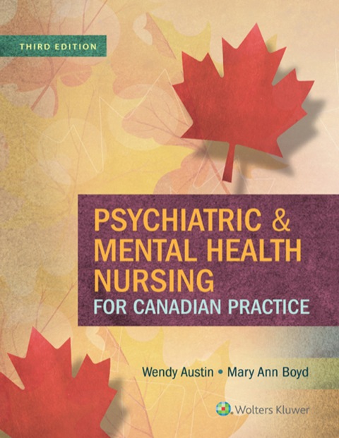 Cover image for book Psychiatric & Mental Health Nursing For Canadian Practice