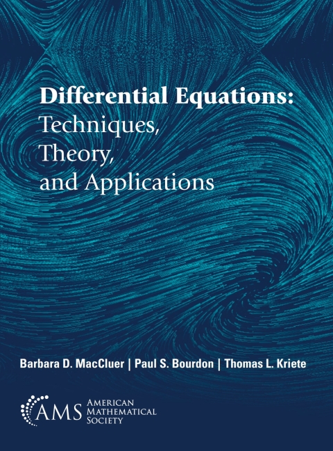 Cover image for book Differential Equations: Techniques, Theory, and Applications