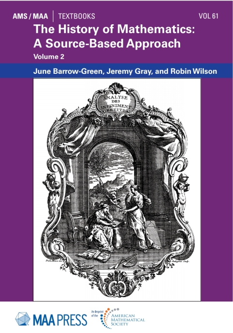 Cover image for book The History of Mathematics: A Source-Based Approach, Volume 2
