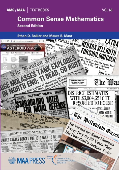 Cover image for book Common Sense Mathematics