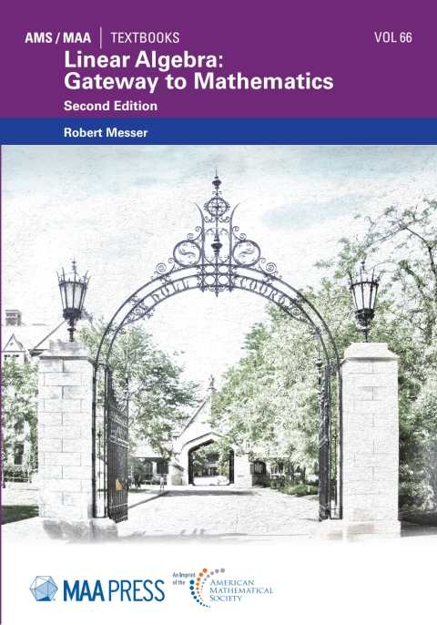Cover image for book Linear Algebra: Gateway to Mathematics