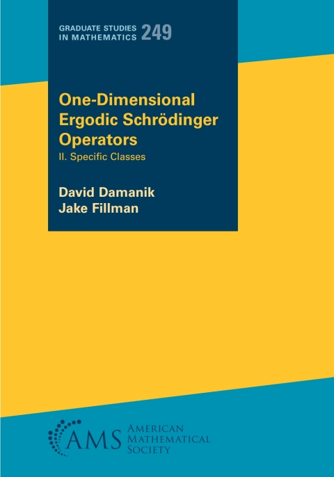 Cover image for book One-Dimensional Ergodic Schrödinger Operators