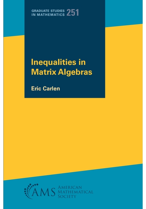 Cover image for book Inequalities in Matrix Algebras