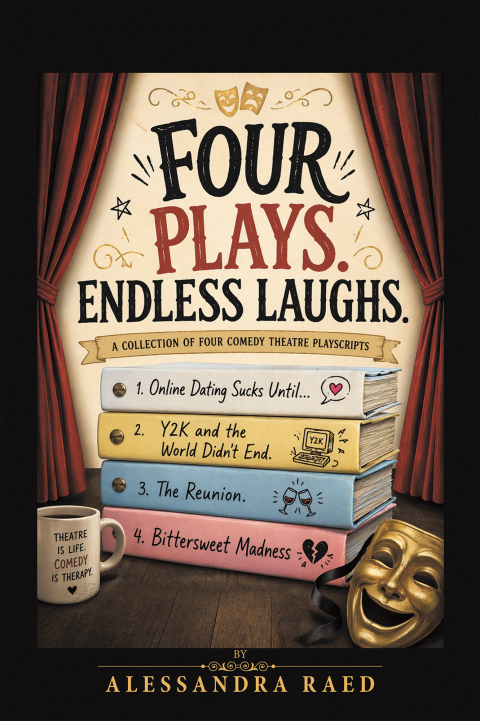 Cover image for book Four plays. Endless laughs.