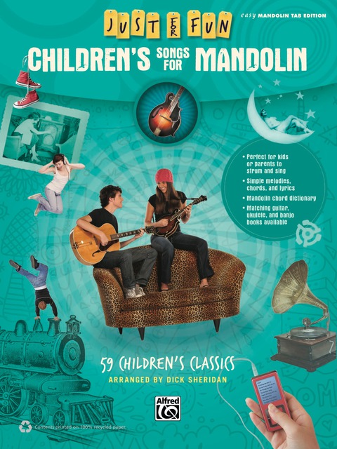 Cover image for book Just for Fun - Children's Songs for Mandolin: 59 Children's Classics