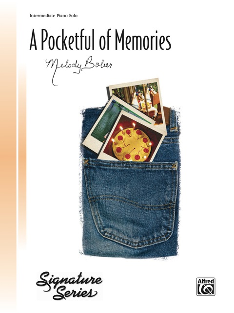 Cover image for book A Pocketful of Memories: Intermediate Piano Solo