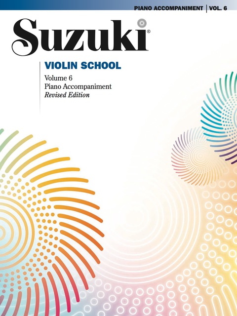 Cover image for book Suzuki Violin School - Volume 6 (Revised): Piano Accompaniment