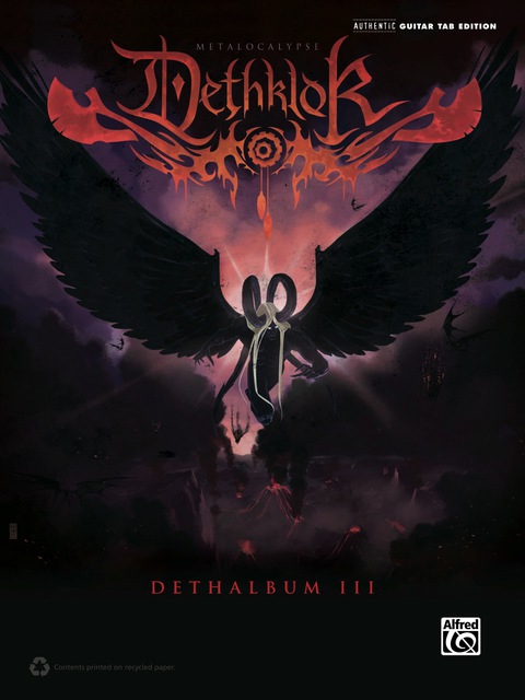 Cover image for book Dethklok - Dethalbum III: Authentic Guitar TAB