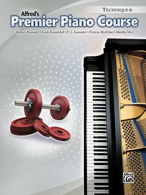 Cover image for book Premier Piano Course: Technique Book 6 (Piano)