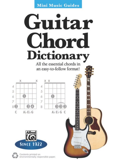 Cover image for book Mini Music Guides: Guitar Chord Dictionary: All the Essential Chords in an Easy-to-Follow Format!