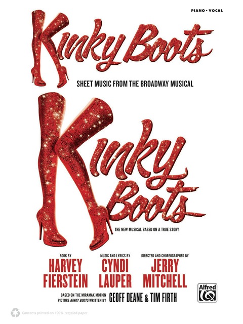 Cover image for book Kinky Boots: Piano/Vocal/Chords Sheet Music from the Broadway Musical