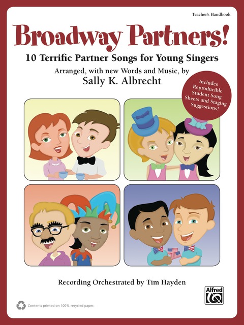 Cover image for book Broadway Partners!: 10 Terrific Partner Songs for Young Singers