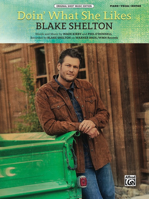 Cover image for book Doin' What She Likes: Piano/Vocal/Guitar Original Sheet Music Edition