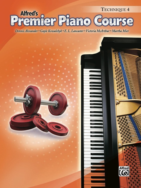 Cover image for book Premier Piano Course: Technique Book 4 (Piano)