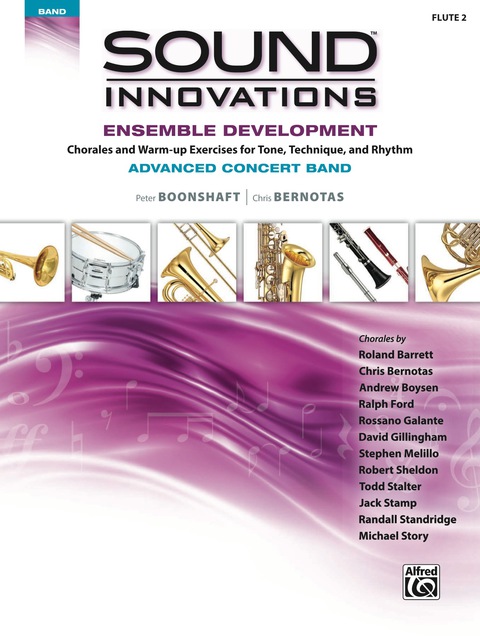 Cover image for book Sound Innovations for Concert Band: Ensemble Development for Advanced Concert Band - Flute 2: Chorales and Warm-up Exercises for Tone, Technique and Rhythm