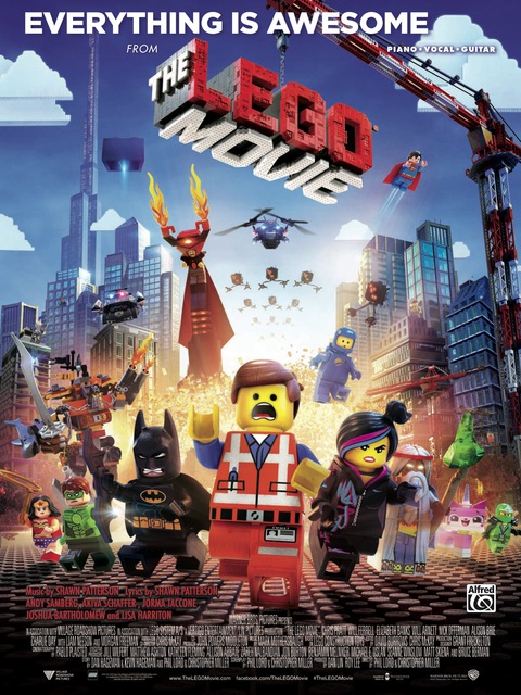Cover image for book Everything Is Awesome (from The Lego® Movie) for Piano/Vocal/Guitar: Original Sheet Music Edition