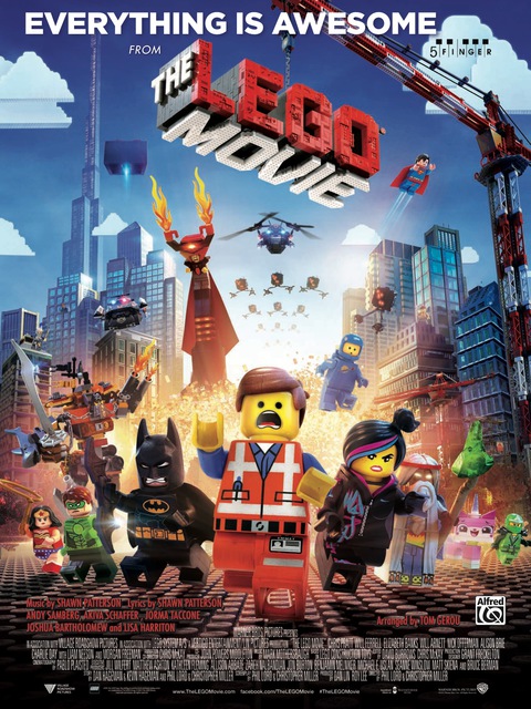 Cover image for book Everything Is Awesome (from The Lego® Movie) for Five Finger Piano