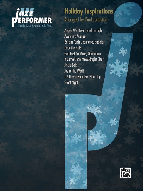 Cover image for book Jazz Performer: Holiday Inspirations: Standards for Advanced Solo Piano