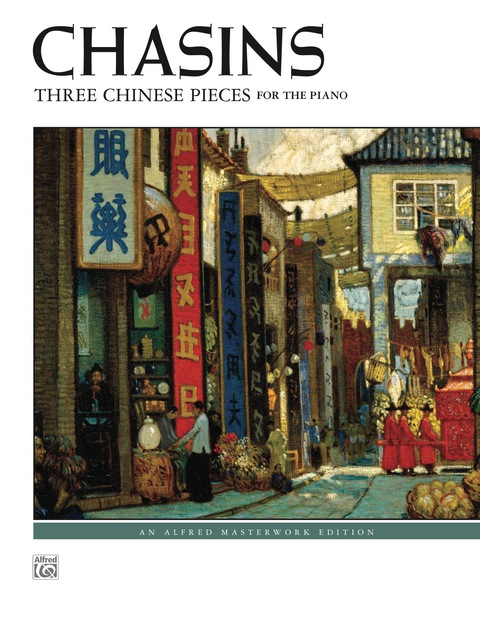 Cover image for book Three Chinese Pieces: Advanced Piano Solos
