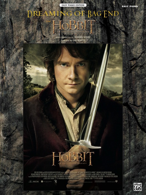 Cover image for book Dreaming of Bag End (from "The Hobbit: An Unexpected Journey"): Easy Piano Solo