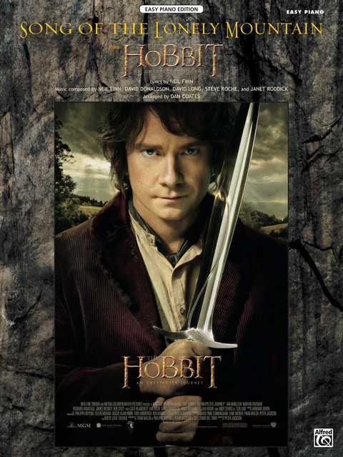 Cover image for book Song of the Lonely Mountain (from "The Hobbit: An Unexpected Journey"): Easy Piano Solo