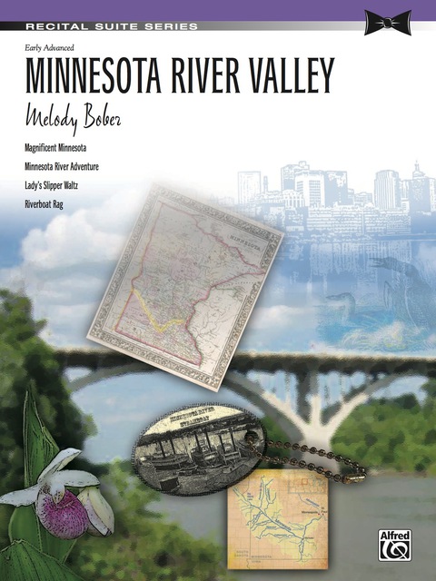 Cover image for book Minnesota River Valley: Early Advanced Piano Suite