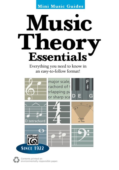 Cover image for book Mini Music Guides: Music Theory Essentials: Everything You Need to Know in an Easy-to-Follow Format!