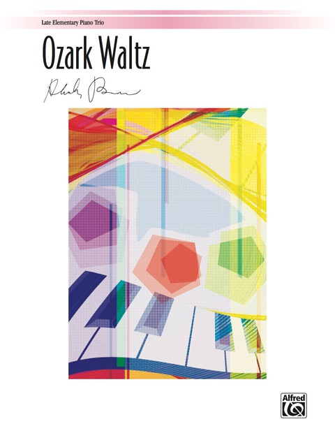 Cover image for book Ozark Waltz: Late Elementary Piano Trio (1 Piano, 6 Hands)