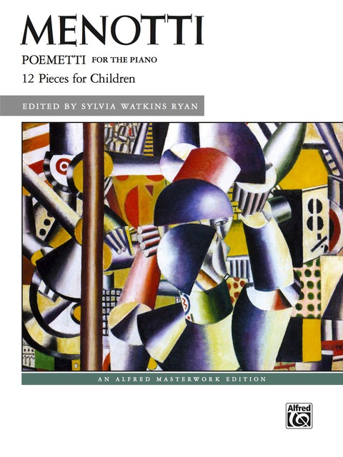 Cover image for book Poemetti: 12 Advanced Piano Pieces for Children
