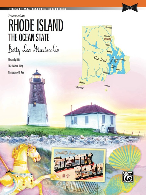 Cover image for book Rhode Island: The Ocean State: Intermediate Piano Suite