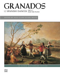 Cover image: 12 Spanish Dances, Op. 5: For Solo Piano 1st edition 9780739079102