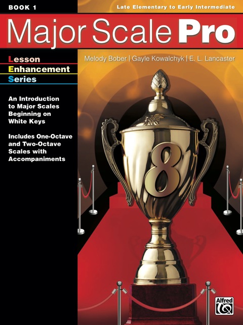 Cover image for book Major Scale Pro, Book 1: An Introduction to Major Scales Beginning on White Keys