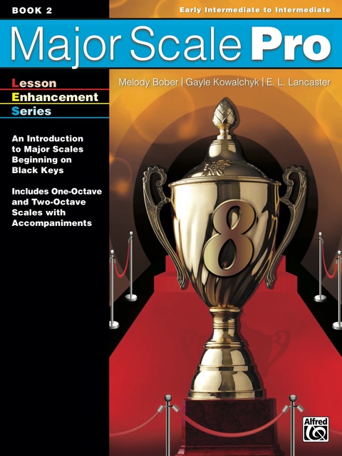Cover image for book Major Scale Pro, Book 2: An Introduction to Major Scales Beginning on Black Keys