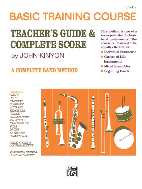 Cover image for book John Kinyon's Basic Training Course, Book 2: Conductor's Score