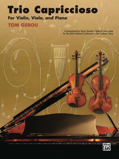 Cover image for book Trio Capriccioso: Late Intermediate Trio for Violin, Viola and Piano